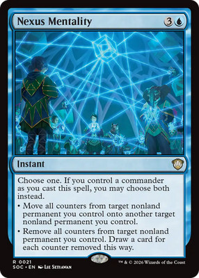 Nexus Mentality - 21 - SOC - Near Mint - MTG