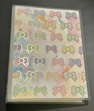 New Happie Scrappie Multicolor Bows Jumbo size Planner Sticker Album