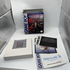 Gremlins 2 The New Batch - GameBoy - Authentic Cartridge Manual Box CIB COMPLETE