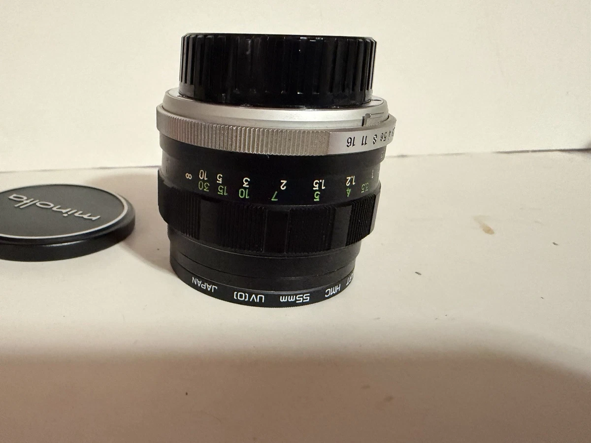 25+ Minolta Rokkor PF 58mm Focal f/1.4 Camera Lenses for sale