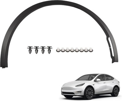 Front Right Fender Trim For 20-24 Tesla Model Y Passenger Side 1494186-00-B