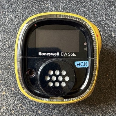 Honeywell BW Solo HCN Hydrogen Cyanide Gas Detector Monitor, MPN BWS-Z-Y
