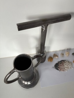 Steinbrecher Steinknacke Erzbrecher - Stone Rock Glasbrecher Bergbau Kunst Malen