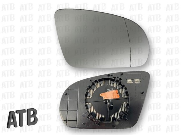 Spiegelglas Beheizbar AsphäRisch Rechts FüR Mercedes W213 S213 W205 S205 W222-image