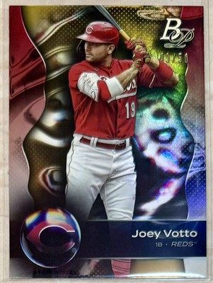 2023 Bowman Platinum - Joey Votto #88 Gold /50