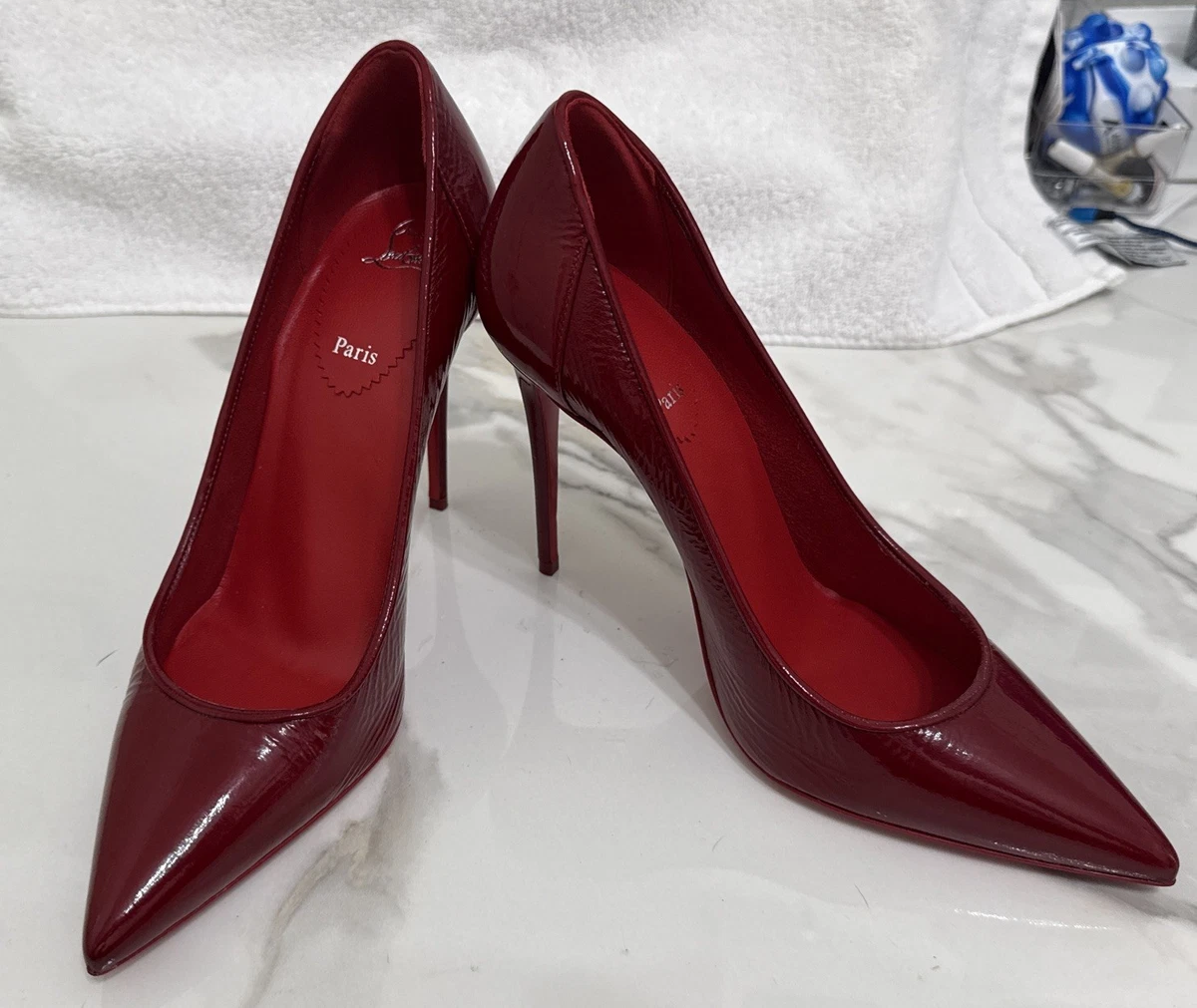 Christian Louboutin レッド ハイヒール　38 Christian Louboutin Women's Red Spikes for sale - eBay