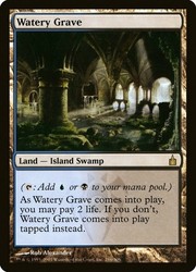 Watery Grave #286 Ravnica: City of Guilds Rare Magic the Gathering