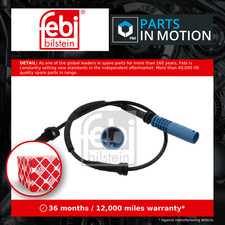 Image of ABS Sensor fits BMW X5 E53 3.0D Front Left or Right 03 to 06 Wheel Speed Febi