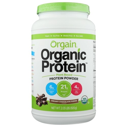 Organic Plant Based Protein Powder Chocolate Peanut Butter 2.03lb By Orgain - Picture 1 of 1