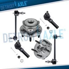 Front Wheel Hub Bearing Outer Tie Rod Sway Bar for 1999-2001 2002 2003 Windstar