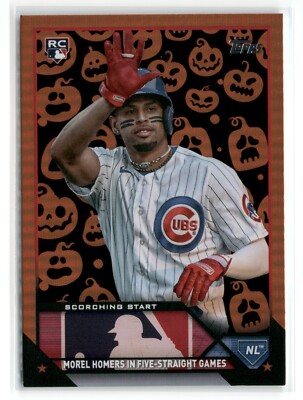 2023 Topps Update Baseball (Halloween Foil Parallels) - Pick