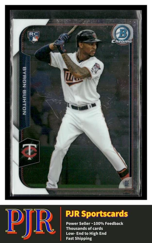 Byron Buxton 2015 Bowman Chrome #4 Minnesota Twins 35% Off 4+ Items