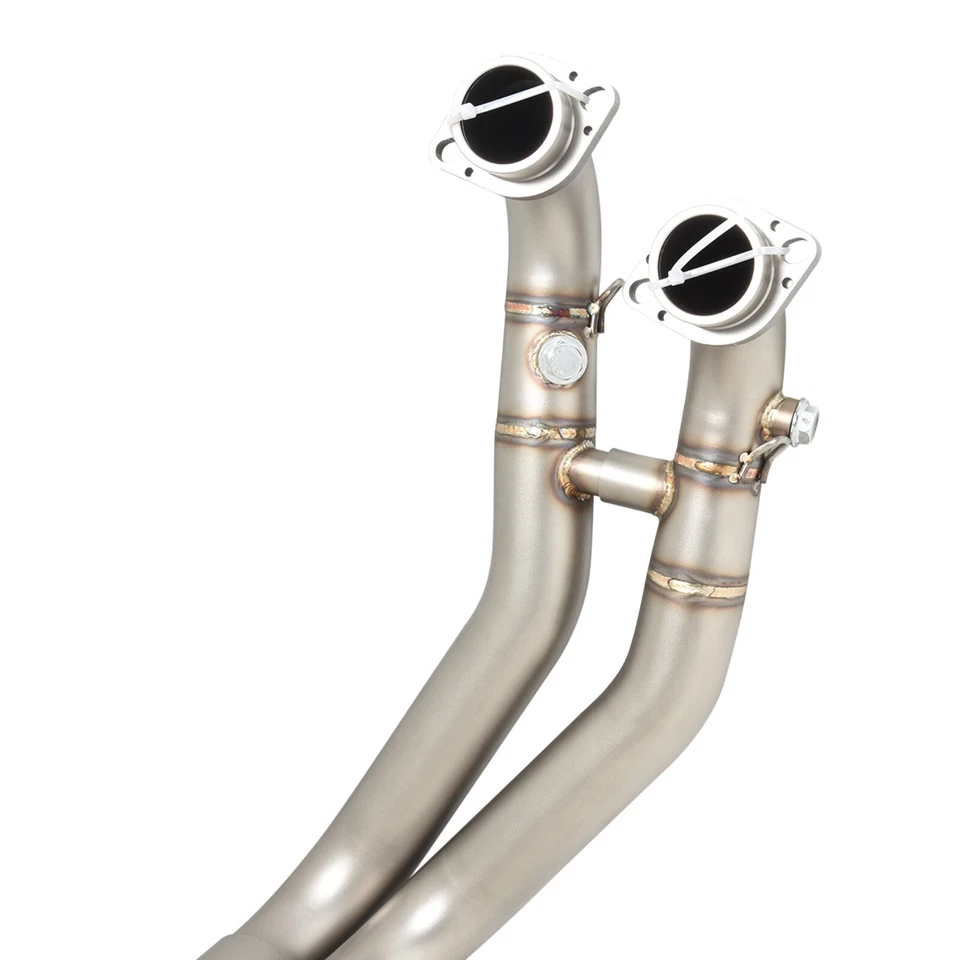 Exhaust System Header Pipe Fit for Aprilia Tuono 660 2021-2024 Stainless Steel Foto 3 de 4
