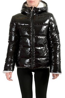 Plein Sport Steppjacke Damen Gold Plein Sport Jacke Woman Black