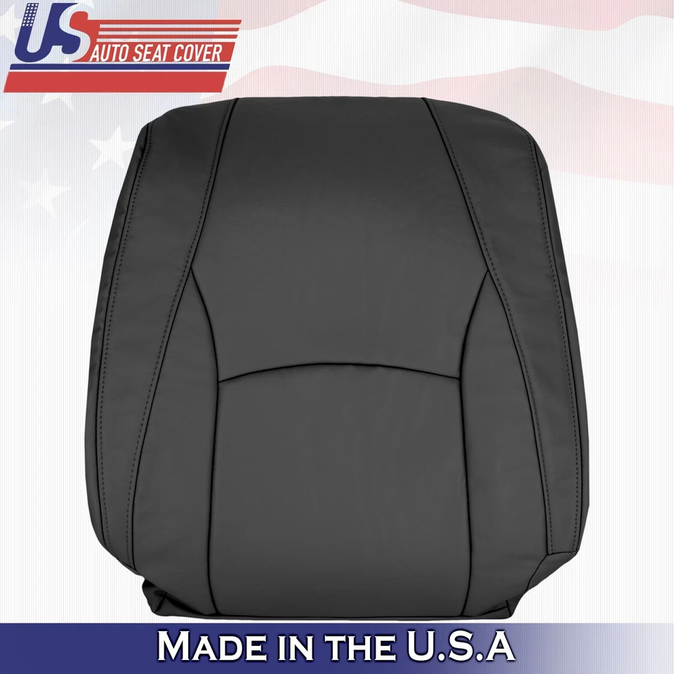2004 2005 2006 For Lexus RX350 RX330 RX400 Passenger Top Leather Seat Cover BLK Foto 2 de 4