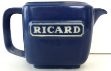 RICARD MINI PICHET BLEU NEUF 7,5 cm x 12 cm x 5 cm POUR 1 PERSONNE