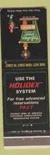 Matchbook Cover - Holiday Inn Somerset PA