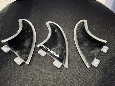 Super Rare FCS 1 Goods-1 Surfboard Fins. Hobgood Thruster Set. | eBay