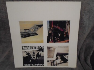 RARE PROMO Beastie Boys LP FLAT POSTER Hello Nasty hip hop BIZ