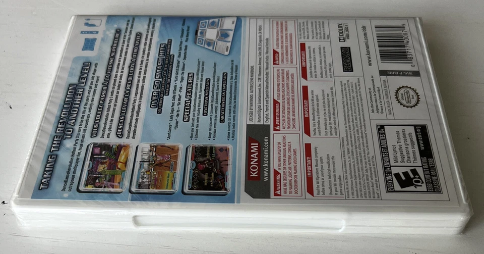 Wii Dance Dance Revolution Hottest Party 3 - Konami - New/Factory Sealed - Image 3 of 4