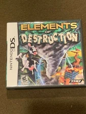 Nintendo DS Video Game Elements of Destruction Rated E