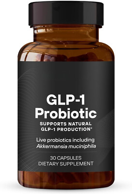 GLP-1 Probiotic - 500M AFU Multi-Strain Probiotic + Prebiotic Naturally support