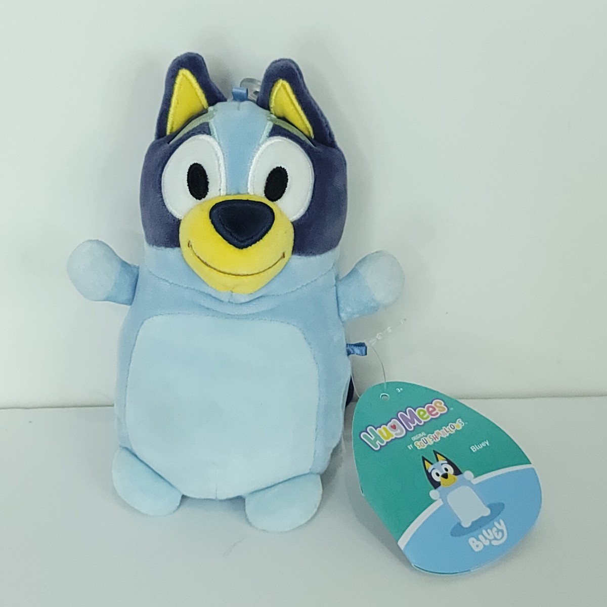 Bluey Blue Dog Squishmallow Hug Mees Plush Toy Stuffed Animal 7