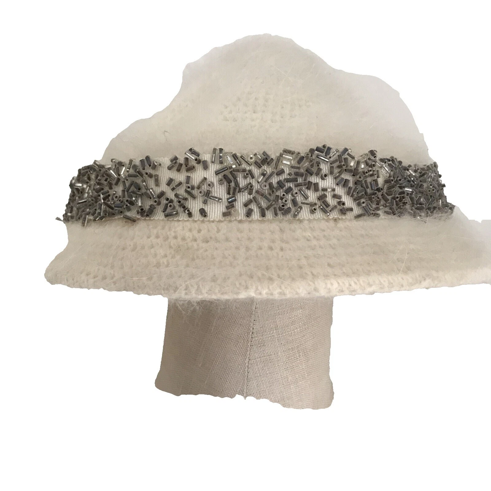 White Vintage Hats for Women 1930s Decade