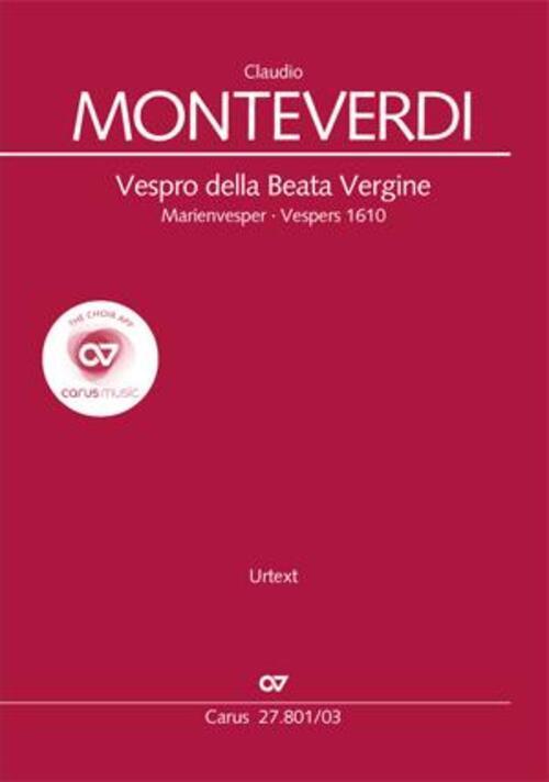 Thumbnail - Vespro Della Beata Vergine | Marienvesper | Claudio Monteverdi |