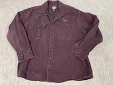 Cabela's Shirt Jacket Hvy Button Up Shacket Chore Work Hunting Casual Mens 2XLT