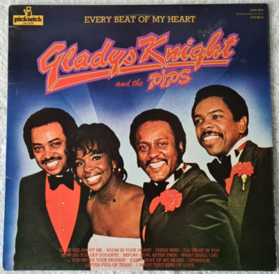 GLADYS KNIGHT AND THE PIPS - EVERY BEAT OF MY HEART - VINYL LP RECORD - SHM 934