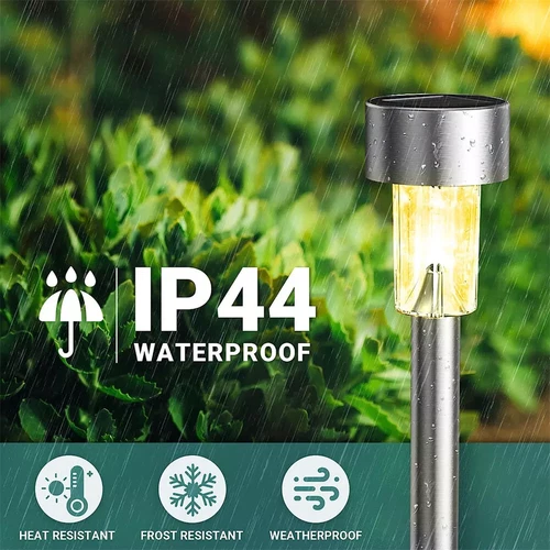 12 Pack Solar Power LED Stake Lights Patio Outdoor Garden Lawn Path Lamp Light - Bild 3 von 13