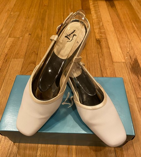 Lifestride Judith Vanilla Pumps Size 8W - Picture 2 of 5