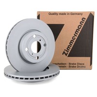 Zimmermann Bremsscheiben FüR Toyota Yaris 1.0/1.3/1.33Vvt-I/4Wd 1.4 D-4D Vorne