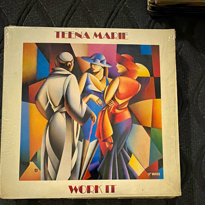 Teena Marie Work It 12'' Mixes 12'' Vinyl Single Epic R&B Soul Cardboard Sleeve