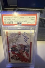 2020 Panini Impeccable - Canvas Creations Michael Vick #CC-MV /50 (AU)