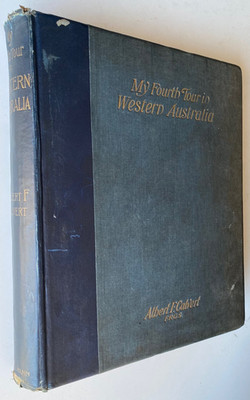 1897 1st MY FOURTH TOUR IN WESTERN AUSTRALIA w 100+ PLATES, MAP, FREE EXPRESS WW