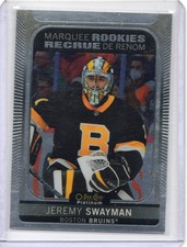 2021-22 O-Pee-Chee Platinum Marquee Rookies Jeremy Swayman #205