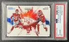 PATRICK MAHOMES XAVIER WORTHY RC PSA 10 2024 PANINI PRIZM #6 DUAL COLOR BLAST SP