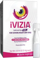 Ivizia Lubricant Eye Gel for Severe Dry Eyes - 30 Single Use Vials EXP 05/2028 