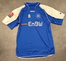 KSC Karlsruher SC Jako Herren Matchworn Fussball Trikot Oberteil Gr. M/L Nr.8