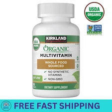 🇺🇸Kirkland Signature Organic Multivitamin 80 Tablet Whole Food Non GMO Organic