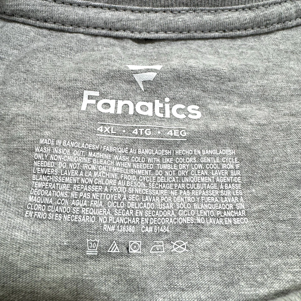 Fanatics St. Louis City SC Klauss 9 The Game Is Everything Gray T-Shirt 4XL NWOT - Image 4 of 4