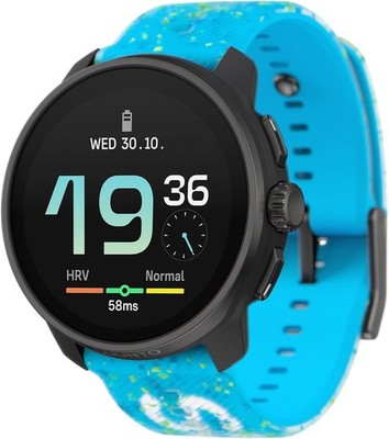 Suunto Race S GPS Sports Watch with AMOLED Touchscreen - Power Blue