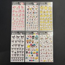 Sanrio Characters Sticker Set 4 Sizes Luxury 6 Pieces