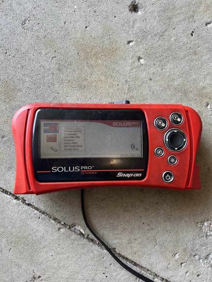Snap-On Solus Pro Diagnostic Scanner EESC316 W/ Case Missing Battery | eBay