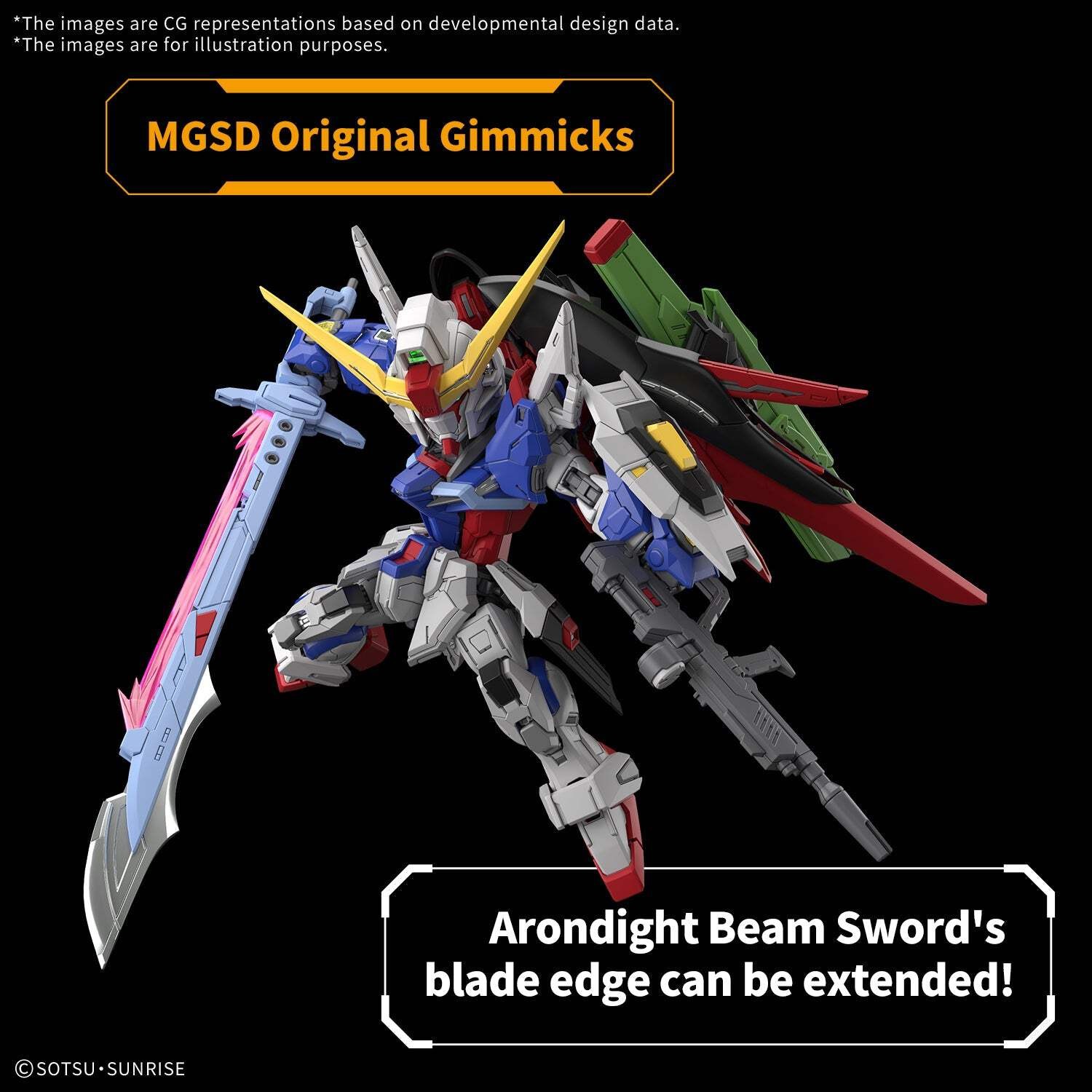Bandai MGSD Destiny Gundam