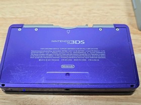 RARE Nintendo 3DS BUNDLE Midnight Purple Console with 6 Games Tested And Working
