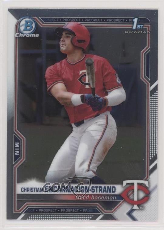 2021 Bowman Draft Chrome Christian Encarnacion-Strand #BDC-9 9m2