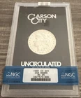 1881-CC Morgan Silver Dollar GSA Hoard NGC Certified Carson City $1